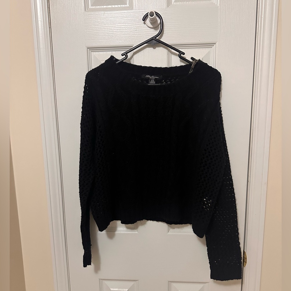 woman knitted blouse-size L